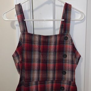 *NWT* Wild Fable plaid button down dress